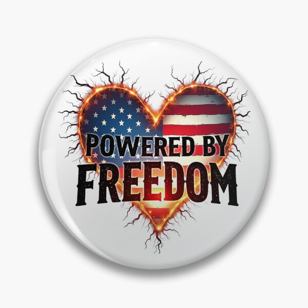Item preview, Powered by Freedom Electrician Shirt, Patriotic Trade Worker Tee, USA Pride Shirt designed and sold by SNW-Collective.