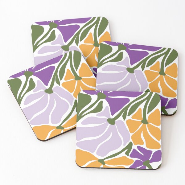 Item preview, Bold Bloom — Retro Floral Art Print designed and sold by GrowNest.