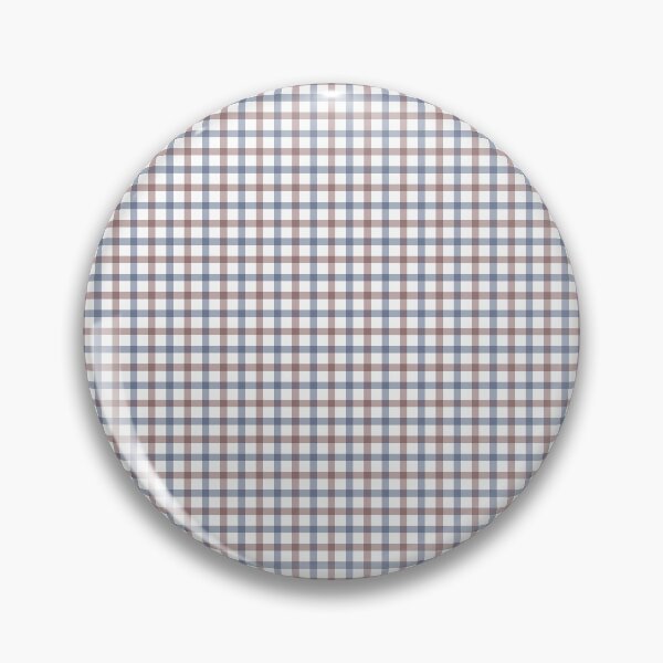 Item preview, Cadet blue & silver pink mini plaid designed and sold by Mint + Midnight.