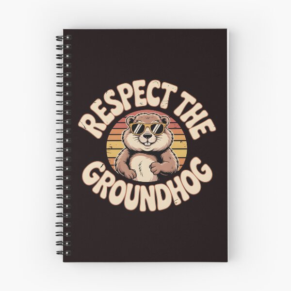 Item preview, Respect the Groundhog – Funny Groundhog Vintage Retro Groundhog Whisperer designed and sold by Redgiant87x.