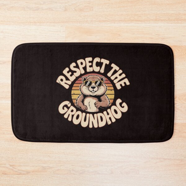 Item preview, Respect the Groundhog – Funny Groundhog Vintage Retro Groundhog Whisperer designed and sold by Redgiant87x.