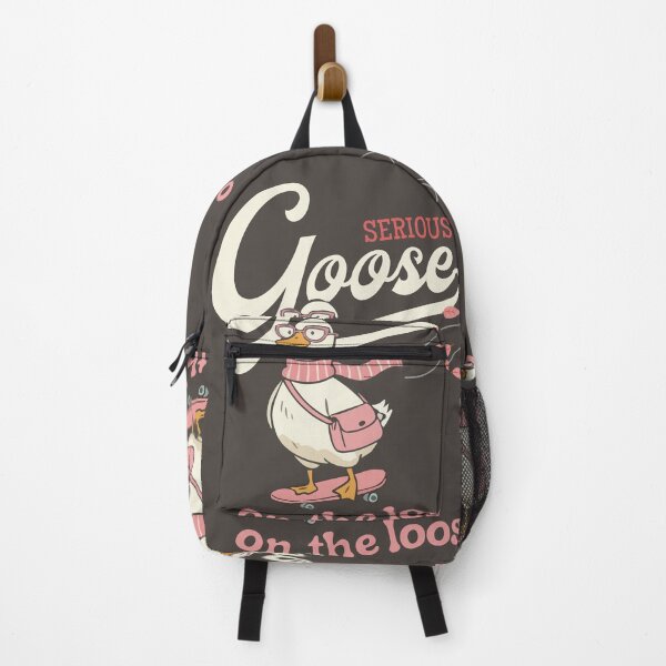 Item preview, Serious goose on the loose designed and sold by InkRiot Studios.