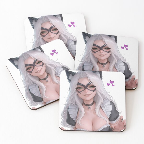 Item preview, Black cat Maid Outfit - Marvel Rivals designed and sold by SimpySenpai.