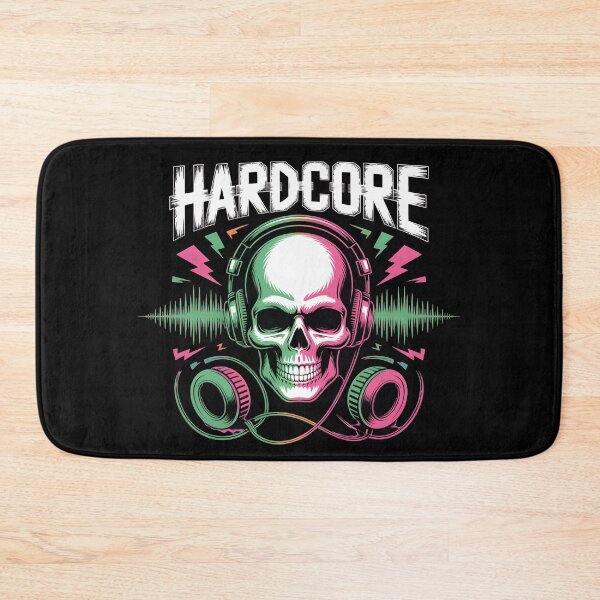 Item preview, Hardcore Gabber Skull DJ Headphones Techno Design designed and sold by Fitswear.