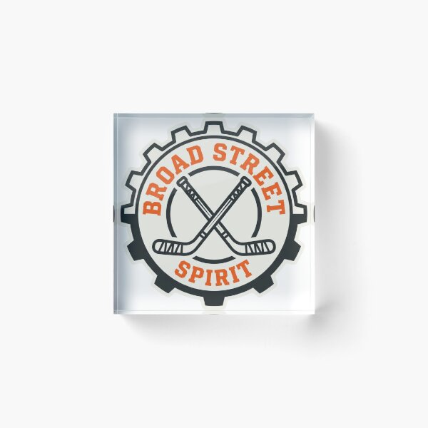 Item preview, Broad Street Spirit Hockey Logo - Vintage Athletic Gear Art designed and sold by fotoNoz.