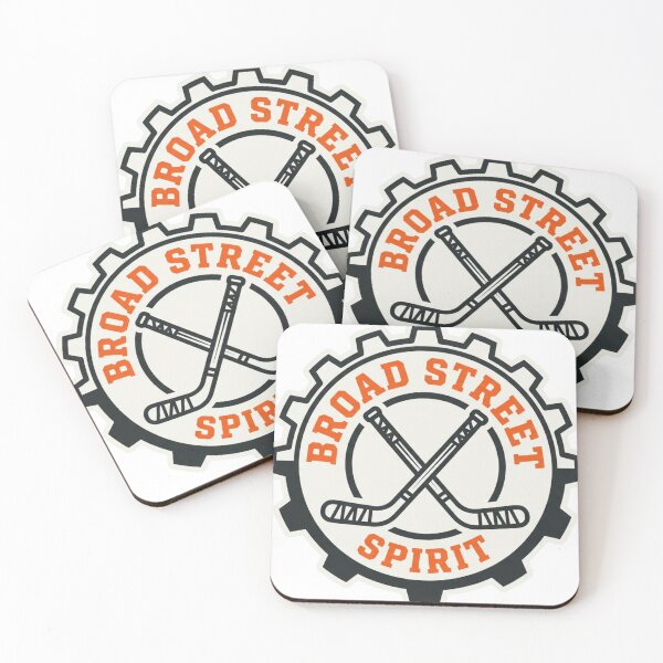 Item preview, Broad Street Spirit Hockey Logo - Vintage Athletic Gear Art designed and sold by fotoNoz.