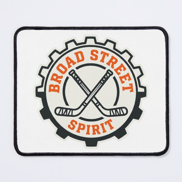 Item preview, Broad Street Spirit Hockey Logo - Vintage Athletic Gear Art designed and sold by fotoNoz.