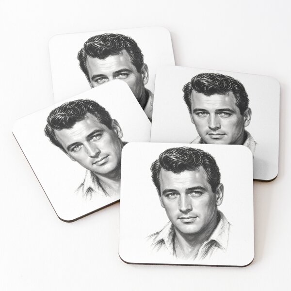 Item preview, Retro and Vintage Stars Rock Hudson designed and sold by MarkColeImaging.