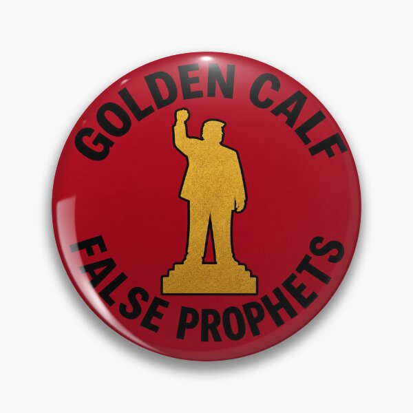 Item preview, Golden Calf - False Prophets - Red Background designed and sold by FalsePro.