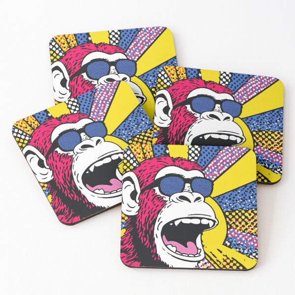 Item preview, Pop Art Sunglasses Monkey designed and sold by lautir.