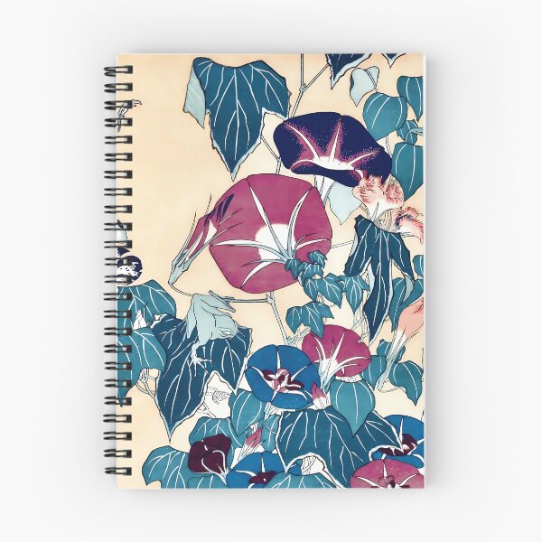 Item preview, Hokusai Morning Glories and Frog designed and sold by Vicky Brago-Mitchell®.