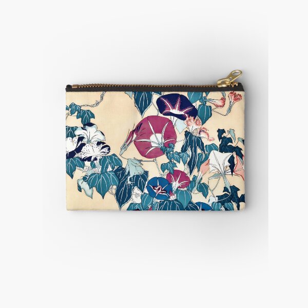 Item preview, Hokusai Morning Glories and Frog designed and sold by Vicky Brago-Mitchell®.