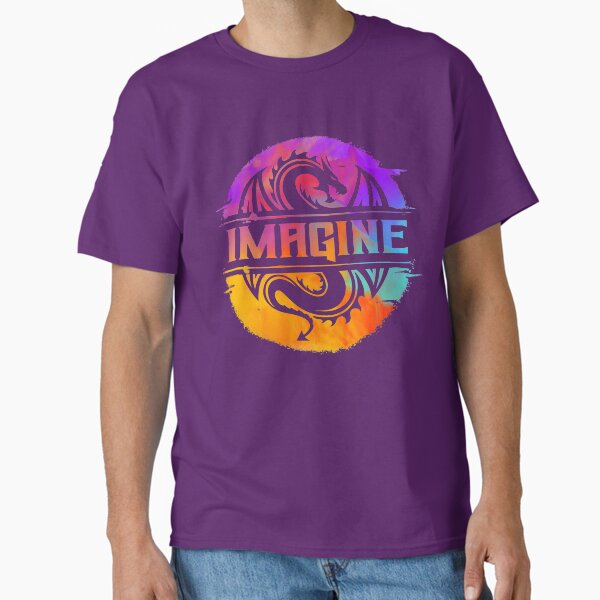 Item preview, IMAGINE Colorful Watercolour Graphic Dragon  designed and sold by Bicone.