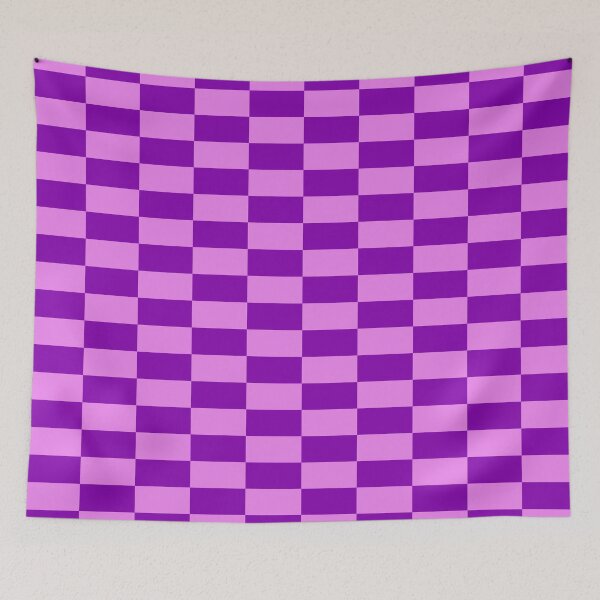 Item preview, Lavender magenta & violet ryb rectangles check designed and sold by Mint + Midnight.