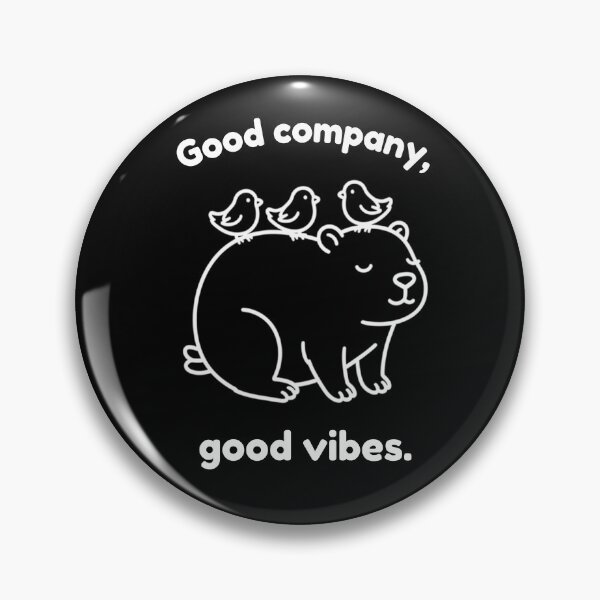 Item preview, Good Company Capybara – Simple Minimalist Animal Design designed and sold by PAPIRO SIGLO XXI.