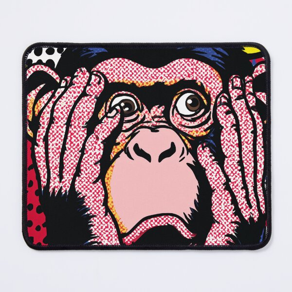 Item preview, Pop Art Chimpanzee Surprise designed and sold by lautir.