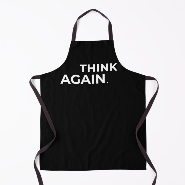 Item preview, Think Again Minimalist Statement Design – Bold Typography, Low Social Energy Collection designed and sold by Anyshca.
