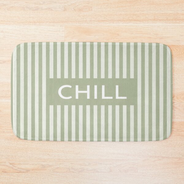 Item preview, Sage Green Striped CHILL Aesthetic | Minimalist Summer Calm Design designed and sold by TheSlowShore.