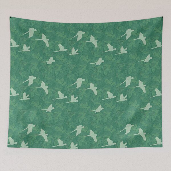 Item preview, Jungle Parrot Lullaby  designed and sold by Hannah Porter Studio.