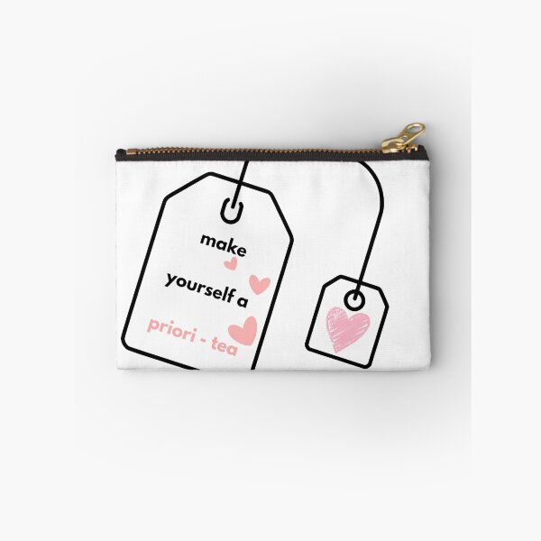 Item preview, Make Yourself a Priori-tea Pun Quote designed and sold by VibeoCanvasShop.
