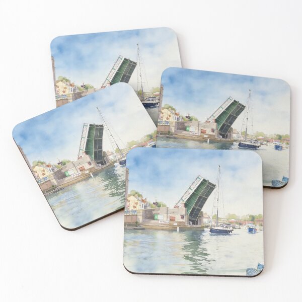 Aperçu de l'œuvre Pont du port de Weymouth créée et vendue par Andrea Kreates.