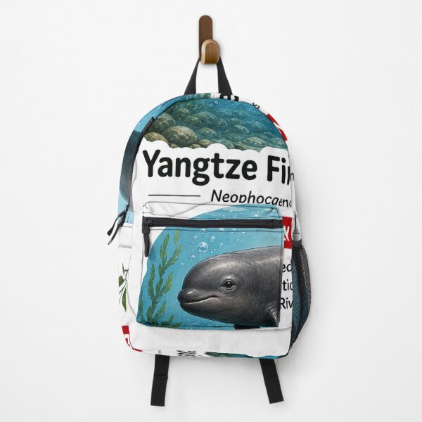 Item preview, Yangtze Finless Porpoise – Critically Endangered River Dolphin designed and sold by SaphireArt.