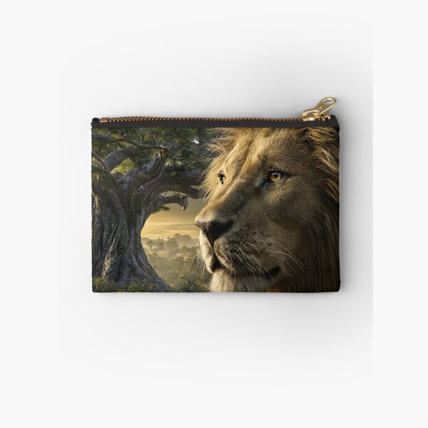 Item preview, Majestic Lion and Enchanted Tree Landscape Scene designed and sold by Artessie.