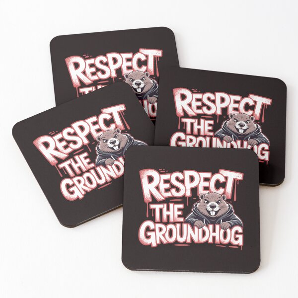 Item preview, Respect the Groundhog – Vintage Retro Funny Groundhog  Groundhog Whisperer Design designed and sold by Redgiant87x.