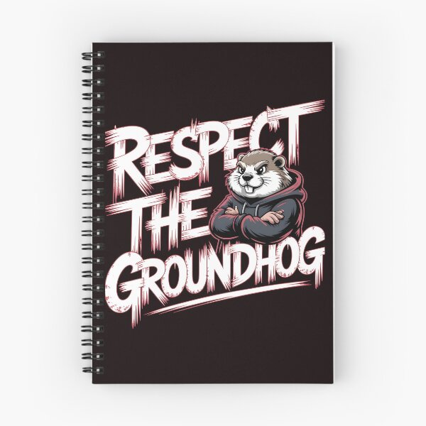 Item preview, Respect the Groundhog – Groundhog Whisperer Funny Groundhog Retro Vintage Style designed and sold by Redgiant87x.
