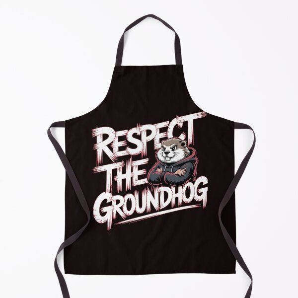 Item preview, Respect the Groundhog – Groundhog Whisperer Funny Groundhog Retro Vintage Style designed and sold by Redgiant87x.