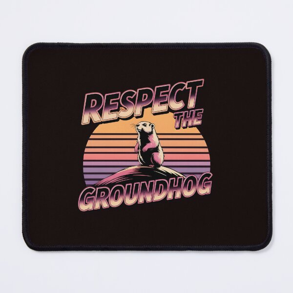 Item preview, Respect the Groundhog Apparel – Funny Groundhog Retro Vintage Groundhog Whisperer designed and sold by Redgiant87x.