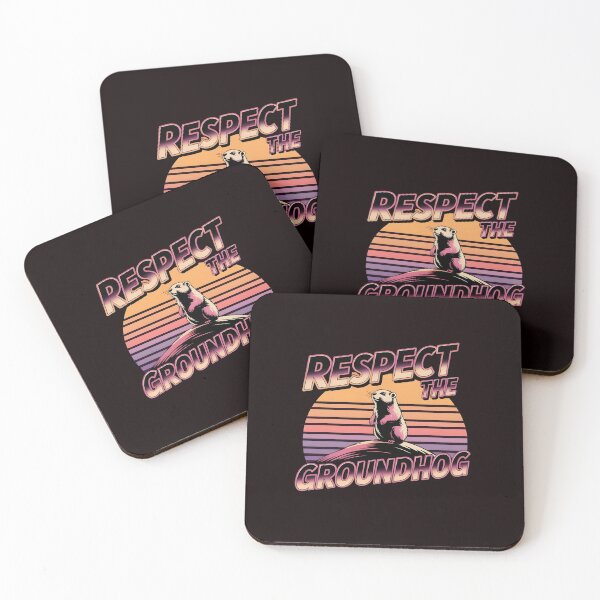 Item preview, Respect the Groundhog Apparel – Funny Groundhog Retro Vintage Groundhog Whisperer designed and sold by Redgiant87x.