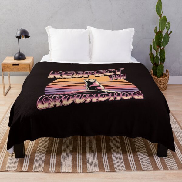 Item preview, Respect the Groundhog Apparel – Funny Groundhog Retro Vintage Groundhog Whisperer designed and sold by Redgiant87x.
