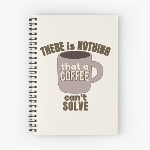 Item preview, Coffee Solves Everything Funny Coffee Quote designed and sold by DesignsVault.