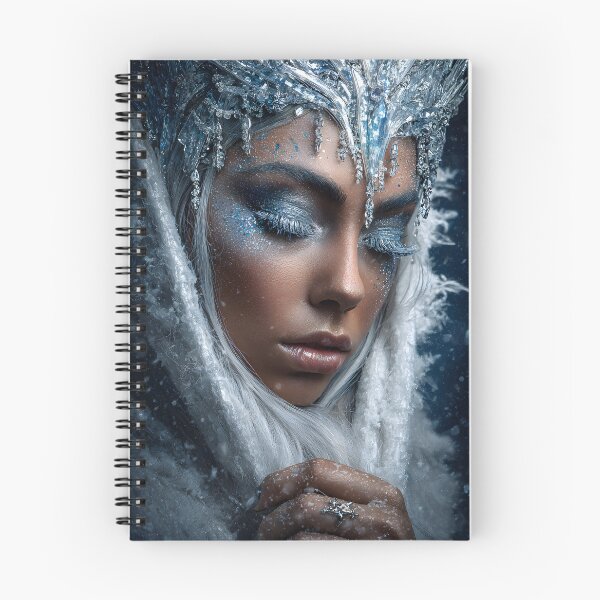 Item preview, Frozen Beauty Majestic Ice Queen Portrait designed and sold by Artessie.