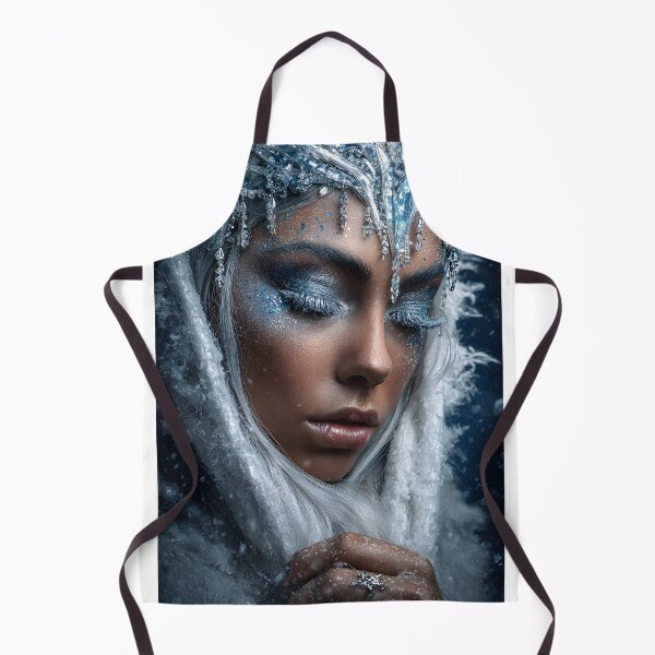 Item preview, Frozen Beauty Majestic Ice Queen Portrait designed and sold by Artessie.