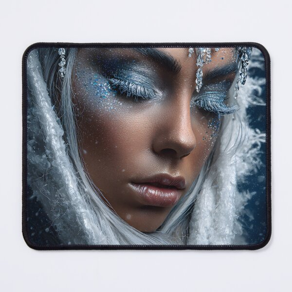 Item preview, Frozen Beauty Majestic Ice Queen Portrait designed and sold by Artessie.