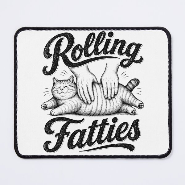 Item preview, funny Cat Rolling Fatties designed and sold by Kladhadredo.