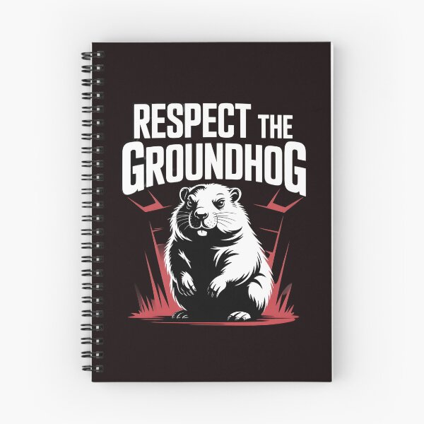 Item preview, Respect the Groundhog – Groundhog Whisperer Funny Groundhog Retro Vintage Style designed and sold by Redgiant87x.