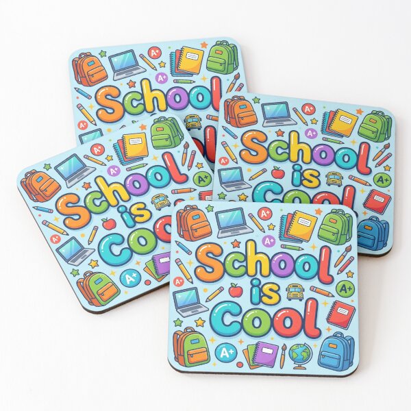 Item preview, School is Cool designed and sold by Resilient Roots Customs Oakland.