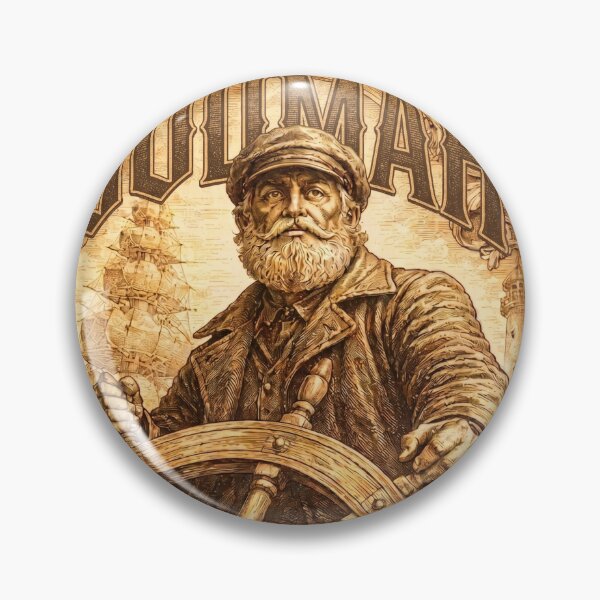 Item preview, Old Boat Pilot Engraving "Botsman" designed and sold by 9xgraphics.