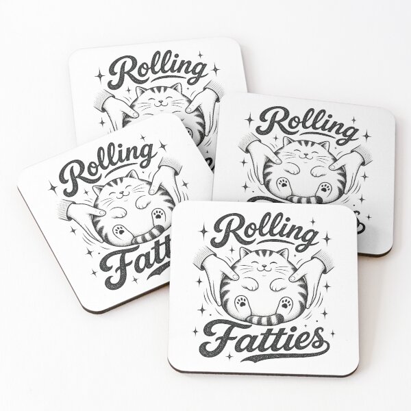 Item preview, Rolling Fatties cats designed and sold by Kladhadredo.
