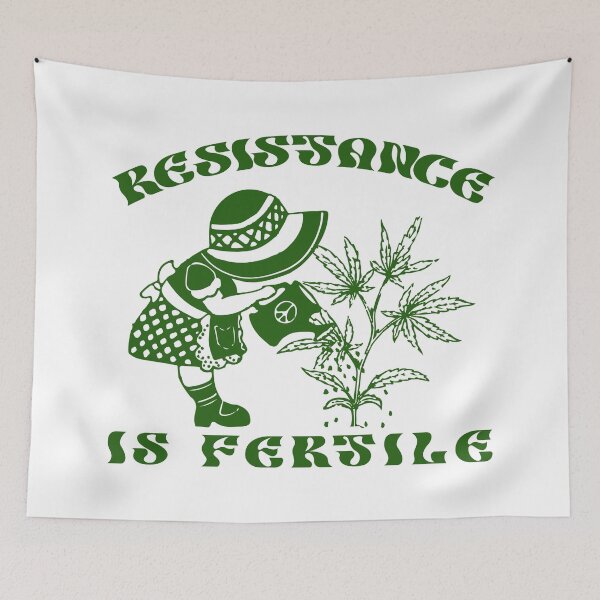 Item preview, resistance is fertile designed and sold by remerasnerdas.