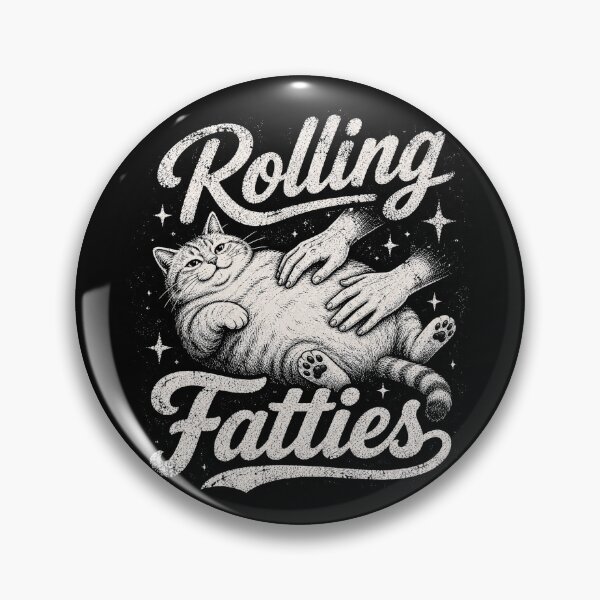 Item preview, Rolling Fatties cat designed and sold by Kladhadredo.