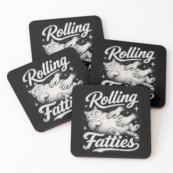 Item preview, Rolling Fatties cat designed and sold by Kladhadredo.
