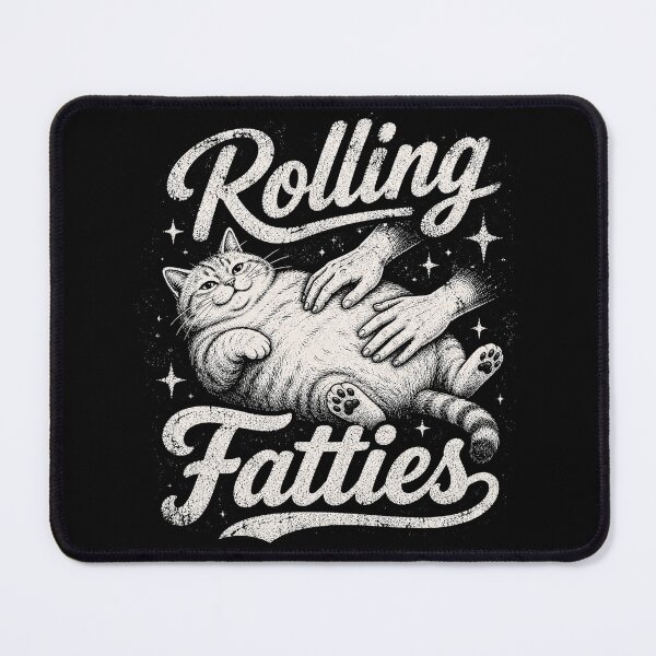 Item preview, Rolling Fatties cat designed and sold by Kladhadredo.
