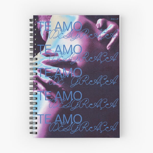 Item preview,  Love Poster with Pink Blue Duotone Typography designed and sold by AnotherUnwanted.
