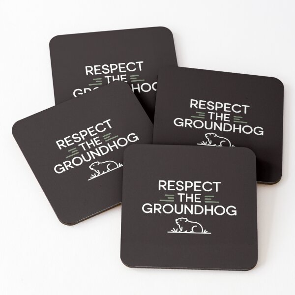 Item preview, Respect the Groundhog – Vintage Retro Funny Groundhog Groundhog Whisperer designed and sold by Redgiant87x.