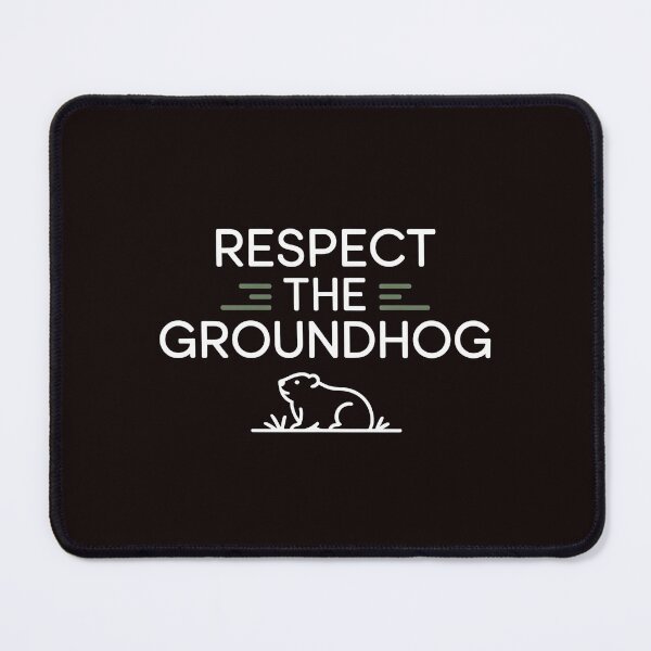 Item preview, Respect the Groundhog – Vintage Retro Funny Groundhog Groundhog Whisperer designed and sold by Redgiant87x.