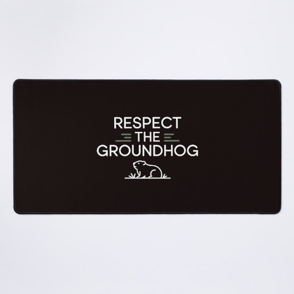 Item preview, Respect the Groundhog – Vintage Retro Funny Groundhog Groundhog Whisperer designed and sold by Redgiant87x.